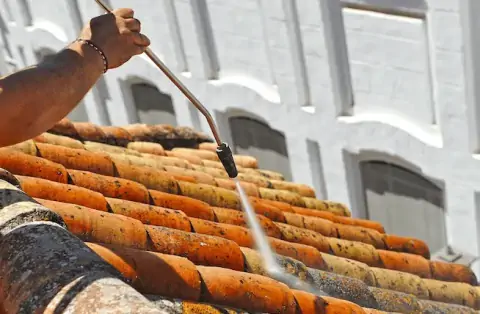 Nettoyage de toitures - Cluis